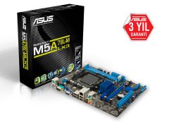 ASUS M5A78L-M LX3 760G DDR3 MATX VGA GLAN SATA2 USB2 COM ANAKART
