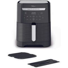 TEFAL EY8018 Easy Fry & Grill & XXL Yağsız Fritöz Airfryer, 6,5 Litre Kapasite, Hava ile Kızartma & Izgara, Siyah – 7211004776