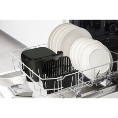 TEFAL EY8018 Easy Fry & Grill & XXL Yağsız Fritöz Airfryer, 6,5 Litre Kapasite, Hava ile Kızartma & Izgara, Siyah – 7211004776