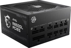 MSI MAG A850GL PCIE5 850W 80+ Gold PCIe5.0 Tam Modüler Siyah Güç Kaynağı