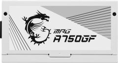 MSI MPG A750GF White 750W 80+ Gold Power Supply - Beyaz