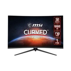 MSI 31.5 OPTIX G321CQP CURVED 1000R VA 2560X1440 (WQHD) 16:9 165HZ 1MS FREESYNC PREMIUM GAMING MONITOR