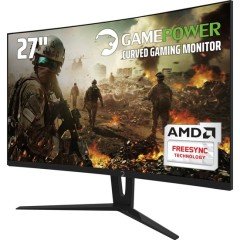 Gamepower GPR27C144 27'' 144Hz 1ms FreeSync Full HD Curved Monitör