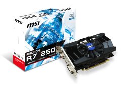 MSI VGA R7 250 2GD3 OCV1 R7250 2GB DDR3 128B DX12 PCIE 3.0 X16 (1XVGA 1XDVI 1XHDMI)
