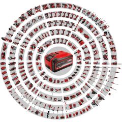 Einhell TE-CD 18/40 Li, Akülü Vidalama Seti (2,5 Ah starter kit dahildir