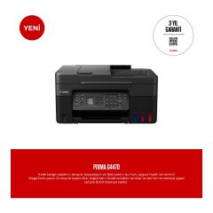 CANON PIXMA G4470 Çok Fonksyonlu Renkli Mürekkep Tanklı Yazıcı/ Fotokopi + Tarama + Faks/ Wifi/ Airprint (Canon Eurasia Garantili)