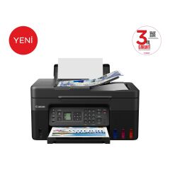CANON PIXMA G4470 Çok Fonksyonlu Renkli Mürekkep Tanklı Yazıcı/ Fotokopi + Tarama + Faks/ Wifi/ Airprint (Canon Eurasia Garantili)