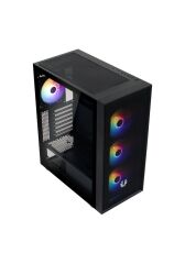 BitFenix Ares BFC-ARSBR6KKGSK-4F FRGB 4 Fanlı 600 W ATX Oyuncu Kasası