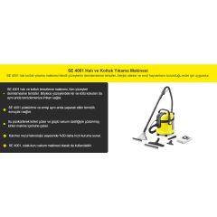 Karcher SE 4001 Halı ve Koltuk Yıkama Makinesi 1.081.130.0