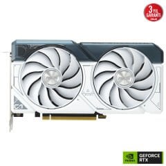 Asus RTX 4060 Dual White OC Edition DUAL-RTX4060-O8G-WHITE 128 Bit GDDR6 8 GB Ekran Kartı
