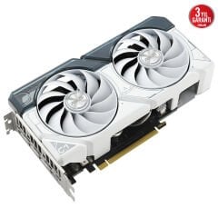 Asus RTX 4060 Dual White OC Edition DUAL-RTX4060-O8G-WHITE 128 Bit GDDR6 8 GB Ekran Kartı