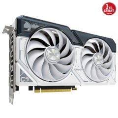 Asus RTX 4060 Dual White OC Edition DUAL-RTX4060-O8G-WHITE 128 Bit GDDR6 8 GB Ekran Kartı