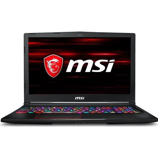MSI GE63 RAIDER RGB 9SE-494TR I7-9750H 16GB DDR4 RTX2060 GDDR6 6GB 512GB SSD+1TB 15.6 W10
