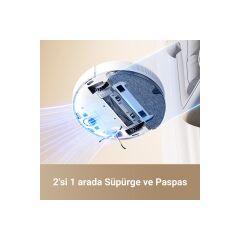 DREAME D10 Plus Gen 2 Robot Süpürge Beyaz