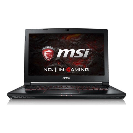 MSI NB GS63 7RE(Stealth Pro)-029XTR I7-7700HQ 8GB DDR4 GTX1050TI GDDR5 4GB 128GB SSD+ 1TB 7200RPM 15,6 FHD DVD DOS