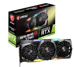 MSI VGA GEFORCE RTX 2070 SUPER GAMING X TRIO RTX2070 8GB GDDR6 256B DX12 PCIE 3.0 X16 (1XHDMI 3XDP)