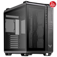 Asus TUF GAMING GT502 PANAROMİK TEMPERLİ CAM USB TYPE-C ATX / MICRO-ATX / MINI-ITX