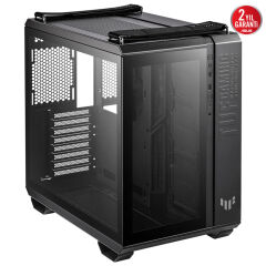 Asus TUF GAMING GT502 PANAROMİK TEMPERLİ CAM USB TYPE-C ATX / MICRO-ATX / MINI-ITX