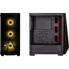Corsair Carbide Spec Delta RGB 550W 80+ Midi-Tower Tempered Glass Gaming Kasa - CC-9020121-EU