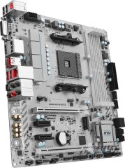 MSI B350M MORTAR ARCTIC AM4 DDR4 3200 (OC) M.2 USB3.1 mATX
