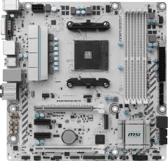 MSI B350M MORTAR ARCTIC AM4 DDR4 3200 (OC) M.2 USB3.1 mATX