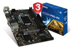 MSI B250M PRO-VH SOKET 1151 DDR4 2400 VGA HDMI M.2 USB3.1 mATX