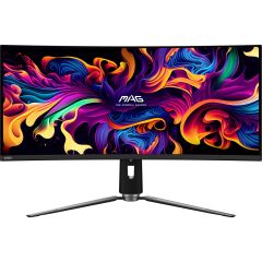 MSI 34.18'' MAG 341CQP QD-OLED 3440x1440 (UWQHD) 21:9 CURVE 1800R QD-OLED 175HZ 0.03MS FREESYNC PREMIUM PRO GAMING MONITOR
