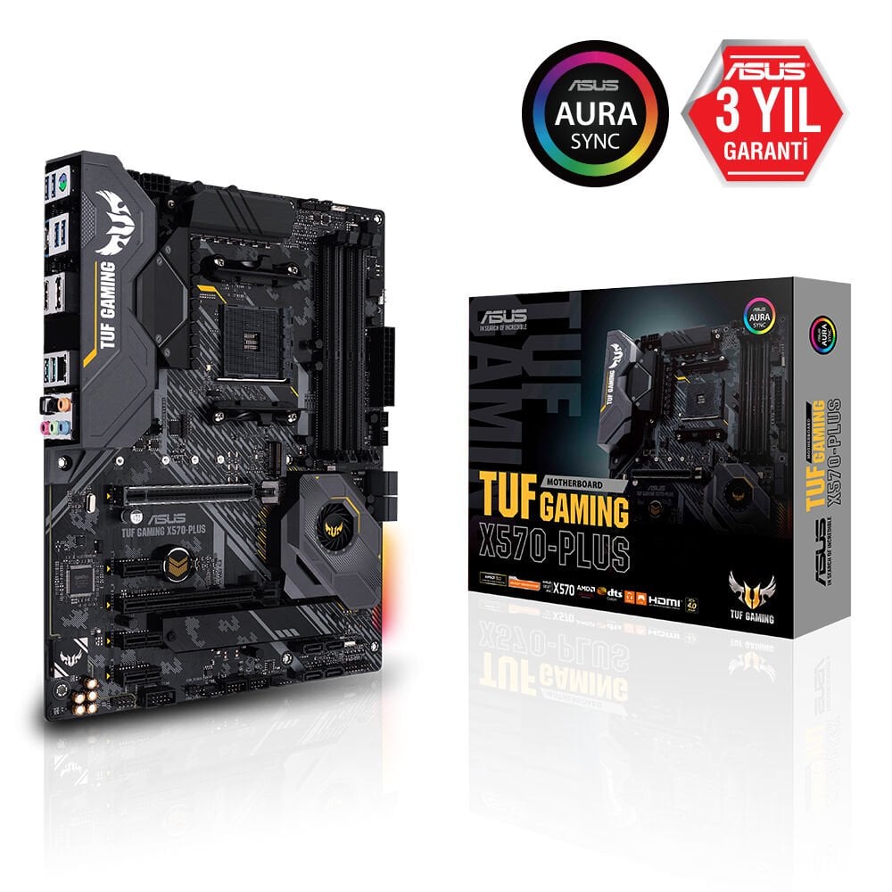 Asus TUF Gaming X570-PLUS AMD X570 4400MHz DDR4 Soket AM4 ATX Anakart