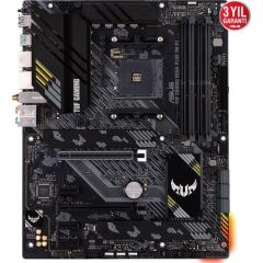 ASUS TUF GAMING B550-PLUS (WI-FI) AMD B550 AM4 DDR4 4400 DP HDMI Çift M2 USB3.2 ARGB 2.5Gbit LAN ATX Anakart