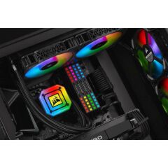 Corsair CW-9060047-WW Icue H115I Elite Capellix 280 MM RGB Fanlı Sıvı İşlemci Soğutucusu