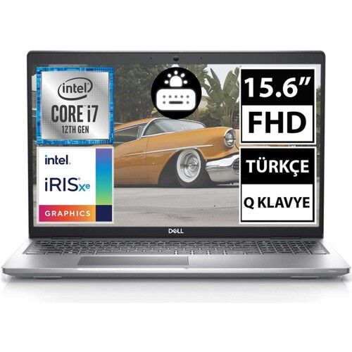 Dell Latitude 5530 N212L5530MLK15EMEA_U i7-1255U 16 GB 512 GB SSD Iris Xe Graphics 15.6'' Full HD Notebook