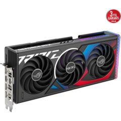 ASUS GEFORCE RTX 4070 TI ROG-STRIX-RTX4070TI-O12G-GAMING 12GB GDDR6X 192bit 2790MHz OC 2xHDMI 3xDP RGB EKRAN KARTI