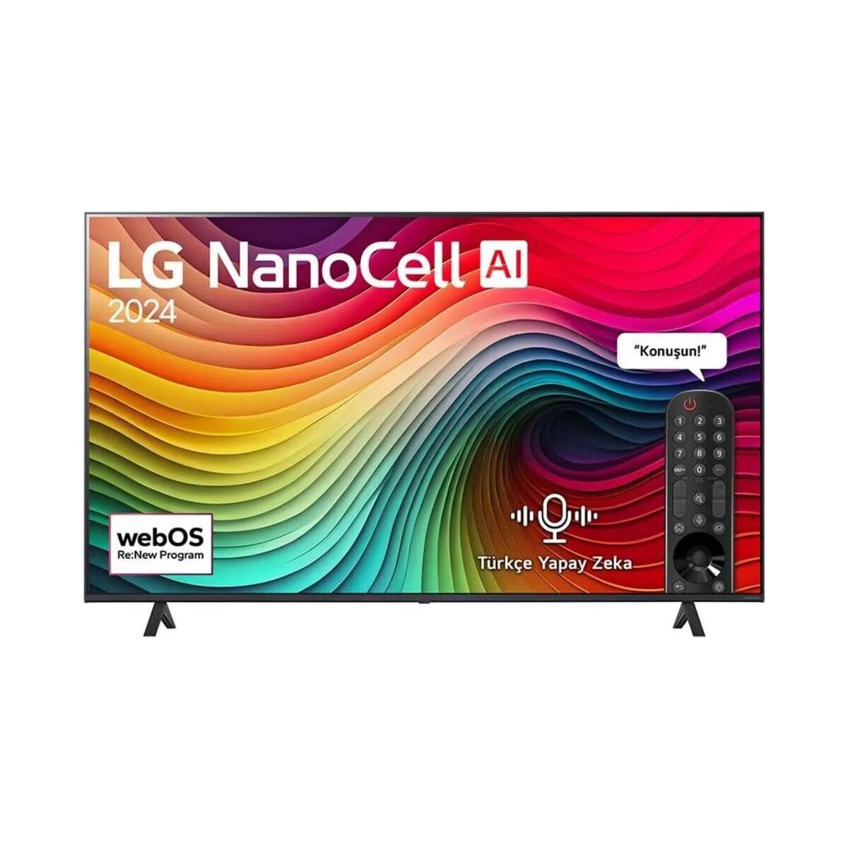 LG NanoCell 55NANO81T6A 4K Ultra HD 55'' 140 Ekran Uydu Alıcılı webOS Smart LED TV