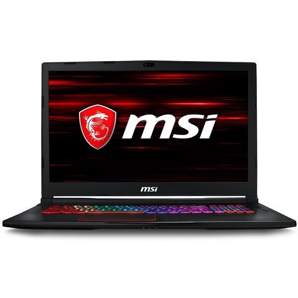 MSI GE73 RAIDER RGB 8RF-208TR I7-8750H 32GB DDR4 GTX1070 GDDR5 8GB 256GB -1TB 17.3 W10