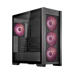 ASUS Tuf Gaming Gt302 Tg Argb Temperli Cam Usb 3.2 Siyah E-atx Mid-tower Gaming (OYUNCU) Kasa
