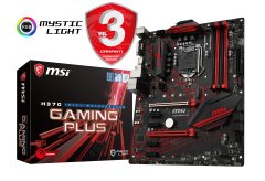 MSI H370 GAMING PLUS SOKET 1151 DDR4 2666 DVI DP M.2 USB3.1 RGB ATX