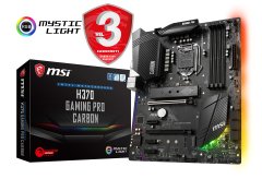 MSI H370 GAMING PRO CARBON SOKET 1151 DDR4 2666 HDMI DP M.2 USB3.1 RGB ATX