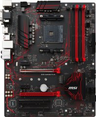 MSI B350 GAMING PLUS AM4 DDR4 3200 (OC) DVI VGA HDMI M.2 USB3.1 ATX