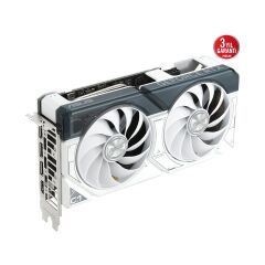 Asus GEFORCE DUAL RTX 4060 TI 8GB 128bit GDDR6 2595MHz OC HDMI 3xDP (DUAL-RTX4060TI-O8G-WHITE) DLSS3 EKRAN KARTI