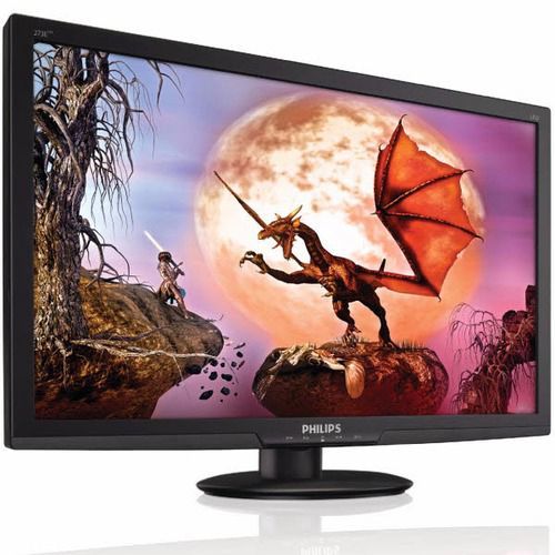 27 PHILIPS 273E3LSB/00 LED 3.5MS SİYAH D-SUB+DVI