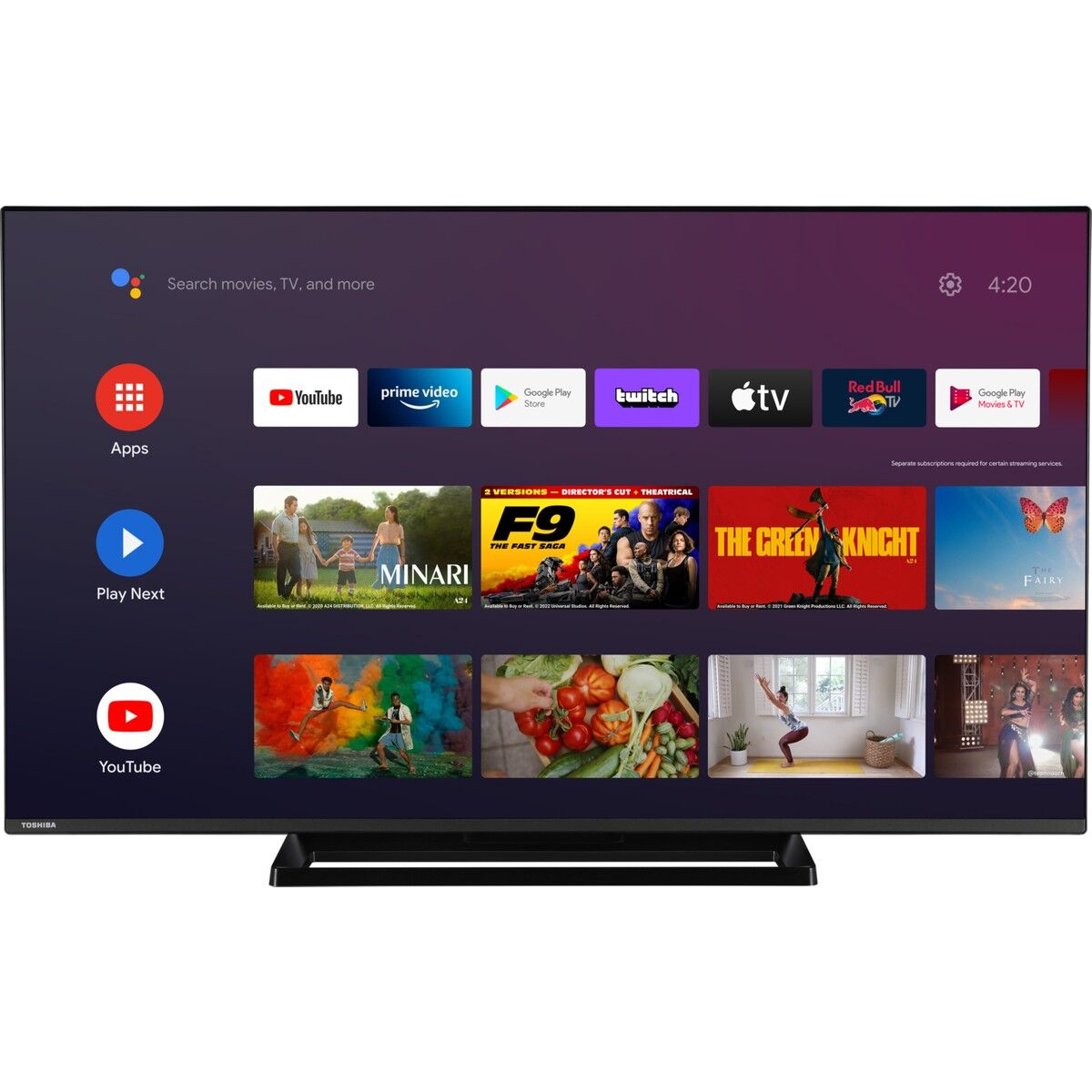 Toshiba 65UA3E63DT 65'' 165 Ekran Dahili Uydu Alıcılı 4K Ultra HD Smart DLED TV
