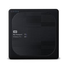 WD MY PASSPORT WİRELESS PRO 4TB BLACK EMEA WDBSMT0040BBK-EESN