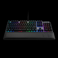 ASUS TUF GAMING K7 AURA SYNC RGB OPTIK MEKANİK OYUNCU KLAVYE - TÜRKÇE TUS DİZİLİMİ, BİLEK DESTEĞİ, SUYA VE TOZA  DAYANIKLI