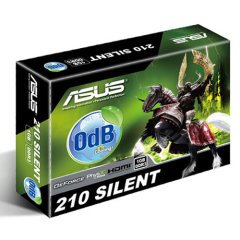 ASUS GeForce 210 1GB DDR3 Low Profile 64BIT D-SUB DVI HDMI EKRAN KARTI