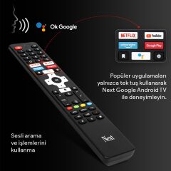 Next YE-55GFSG7 55'' 139 Ekran Uydu Alıcılı 4K Ultra HD Smart LED TV