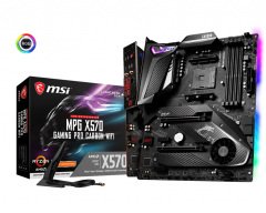 MSI MPG X570 GAMING PRO CARBON WIFI AM4 DDR4 4400 mhz (Oc) 2x M.2 USB 3.2 HDMI RGB ATX