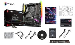 MSI Z370 GAMING PRO CARBON AC SOKET 1151 DDR4 4000(OC) HDMI DP M.2 USB3.1 RGB WIFI ATX