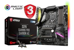 MSI Z370 GAMING PRO CARBON AC SOKET 1151 DDR4 4000(OC) HDMI DP M.2 USB3.1 RGB WIFI ATX