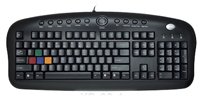 A4 TECH KB-28G MULTIMEDYA Q PS/2 SİYAH KLAVYE