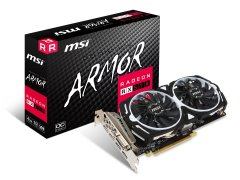 MSI VGA RADEON RX 570 ARMOR 4G OC RX570 4GB GDDR5 256B DX12 PCIE 3.0 X16 (1XDVI 1XHDMI 3XDP)